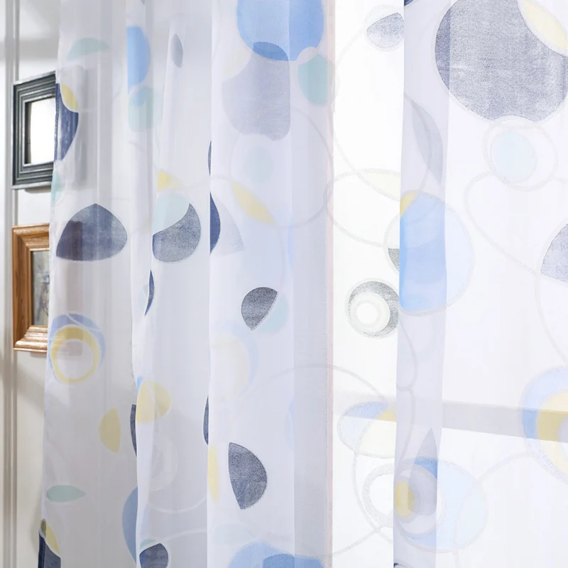 Тюлевые занавески s 3d для украшения гостиной современные драгоценности