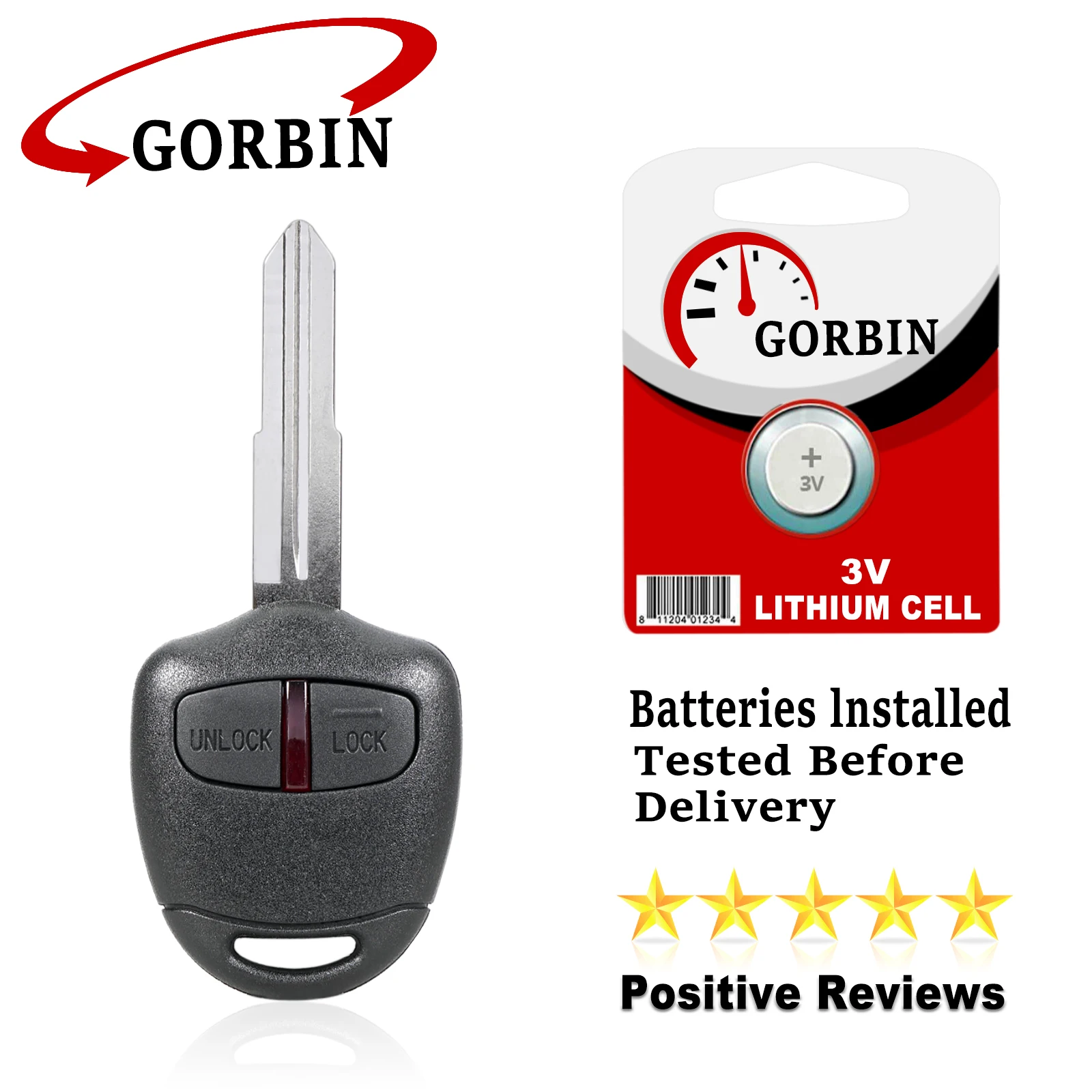 

Пульт дистанционного управления для автомобиля Mitsubishi L200 Montero Pajero Shogun Triton 2006, 433 МГц