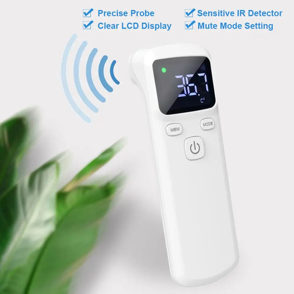 ИК-термометр с цифровым ЖК-дисплеем для детей и взрослых | Красота здоровье