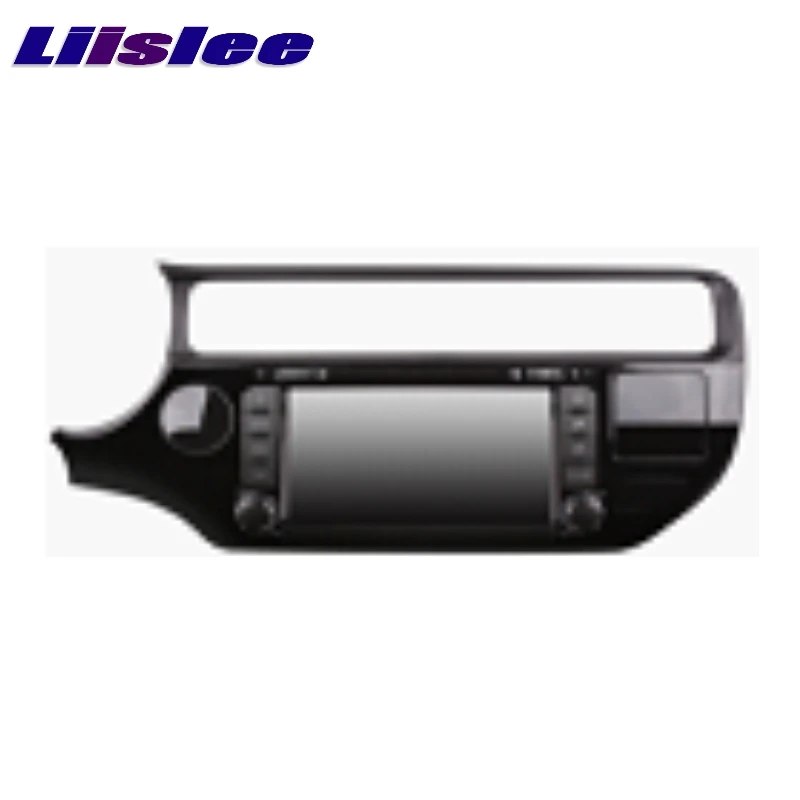 Для Kia RIO Letf ручной привод 2015 ~ 2017 LiisLee Автомобильный мультимедийный ТВ DVD GPS аудио Hi