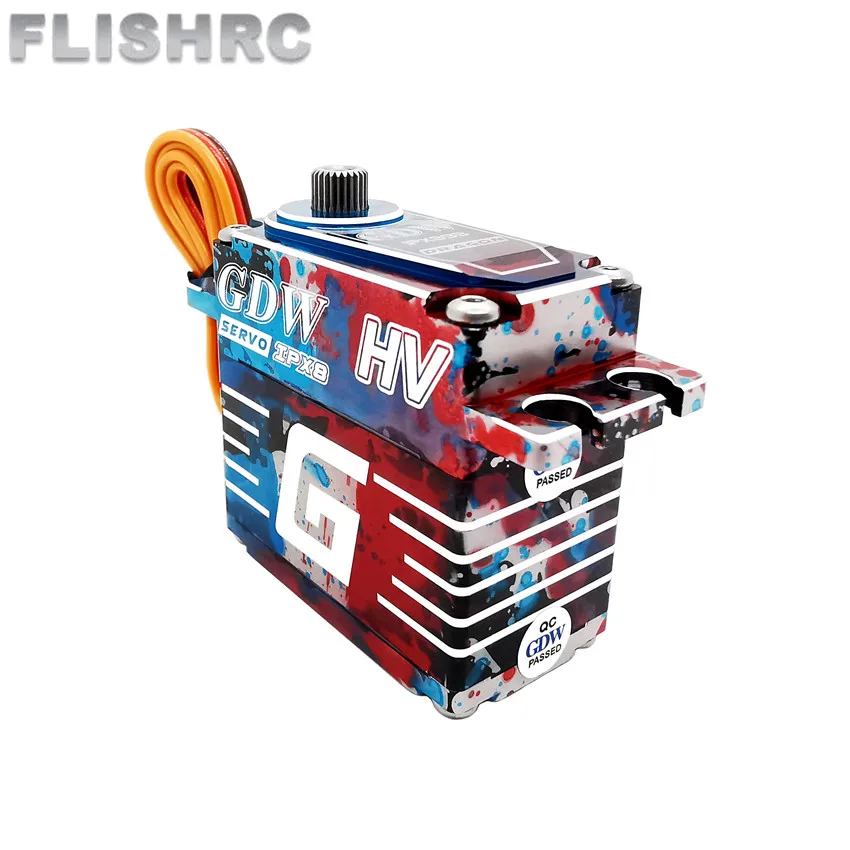 Водонепроницаемый металлический сервопривод GDW IPX893 36 кг металлическая шестерня