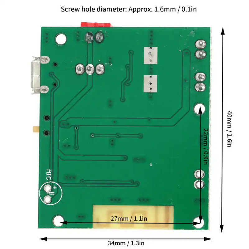 1 Pair Power Amp Module Amplifier Board Audio Stereo Sound Speaker for Bluetooth 5.0 TWS 3.7-5V For | Электроника