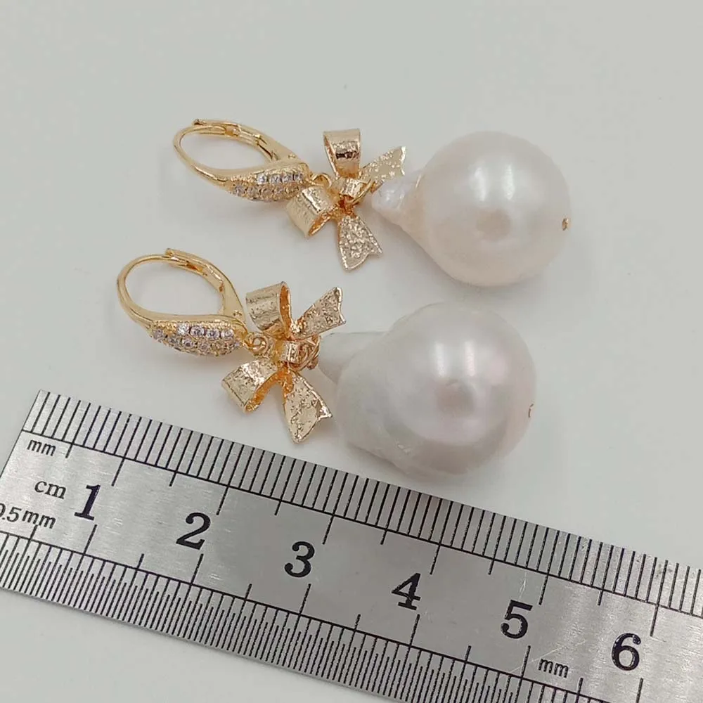 Модная серьга из настоящего жемчуга 100% натуральный пресноводный жемчуг серьги