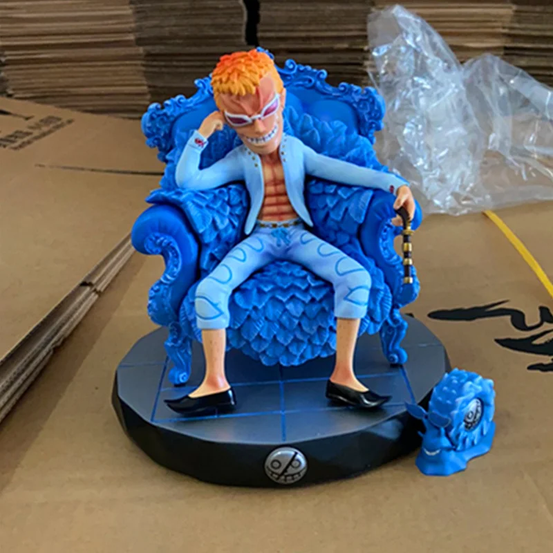 ONE PIECE Donquixote Doflamingo Statue JOKER Bust Seven Warlords Of The Sea GK ResinAction Figure Collectible Model Toy BOX H2 | Игрушки и