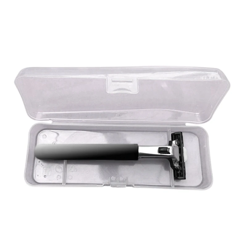 Дорожный портативный контейнер для хранения бритвы пыленепроницаемый держатель