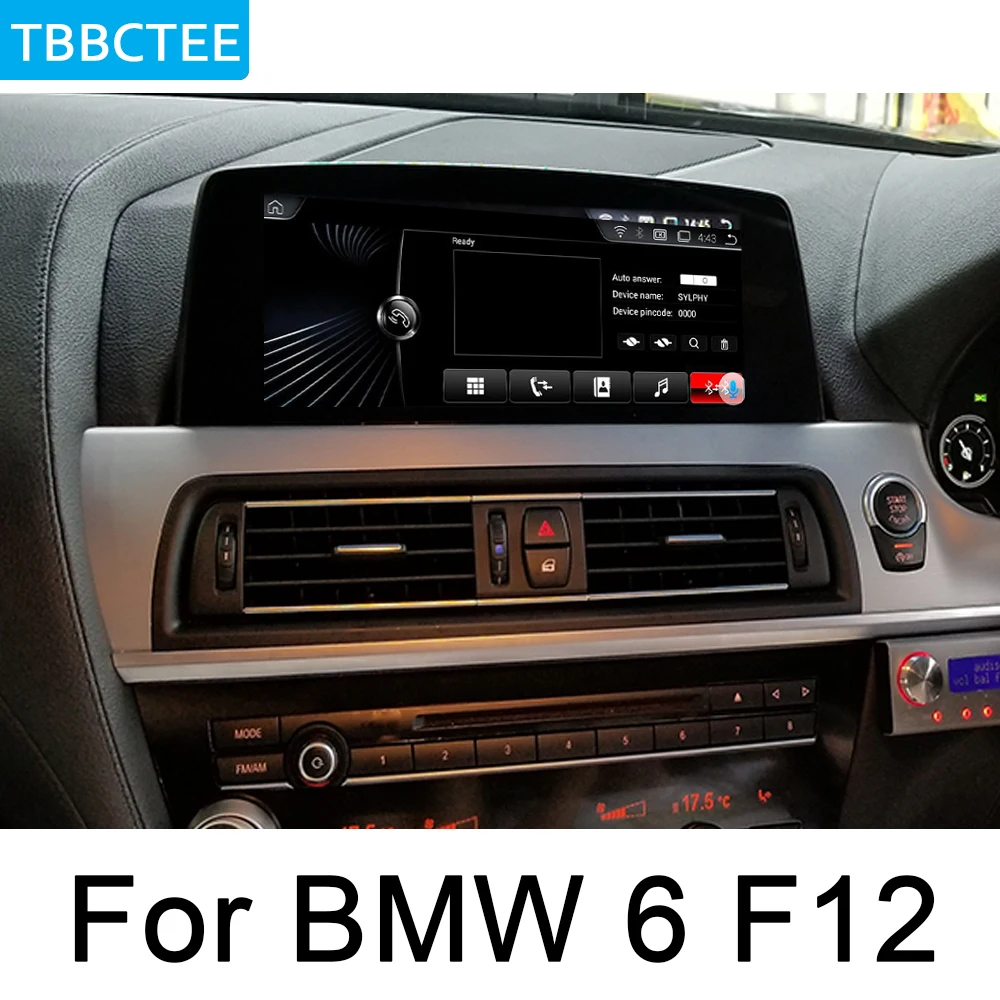 For BMW 6 Series F12 2013~2017 Android Car Radio GPS DVD Multimedia Player Original Style Touch Screen Google System  - buy with discount