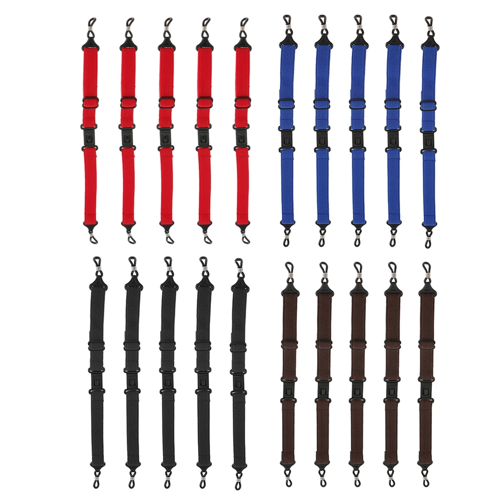 

5pcs Sports Eyeglass Cord Eyewear Chain Glasses Holder Lanyard Choose Color