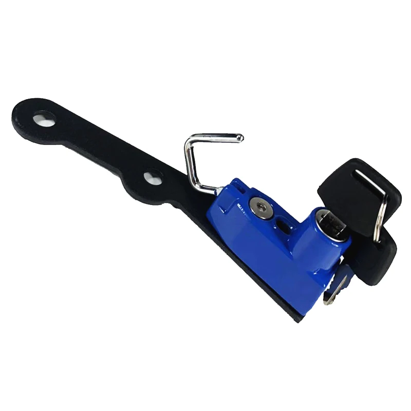 MT09 замок для мотоциклетного шлема с крючком боковой Противоугонный защитный