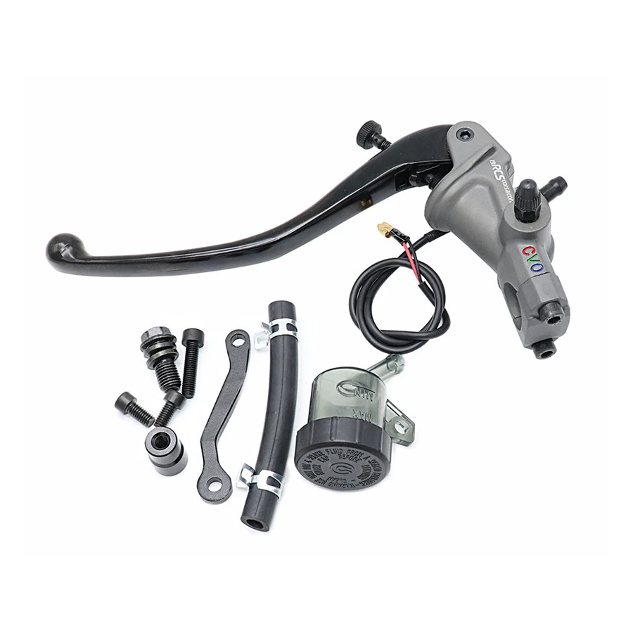 

Universal Left CNC 19 RCS Motorcycle Brake Master Cylinder Cable clutch Radial Brake Pump 22mm