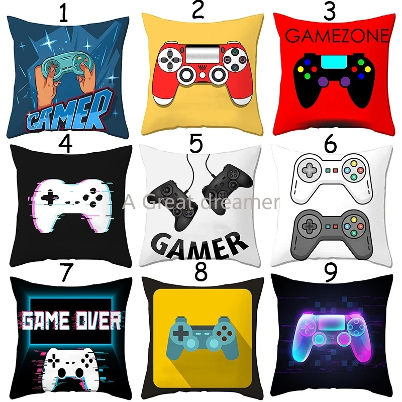 Чехол для игровой подушки с 3D принтом чехол спальни дивана из полиэстера