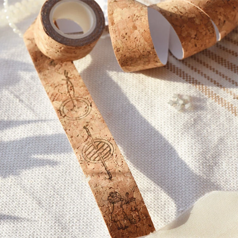 

Vintage Oak Sticker Tape DIY scrapbooking junk journal base collage gift wrapping decoration tape
