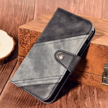 Phone Case for Umidigi One Max,Card Slots Stand,Cowboy Splice,Magnetic Fip Phone Case,Leather Case Cover for Umidigi One Max