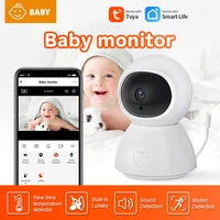 baby monitor ptz wifi babies phone 1080p hd baby needs camera tuya smart life alex temperature crying alarm lullaby nanny cam