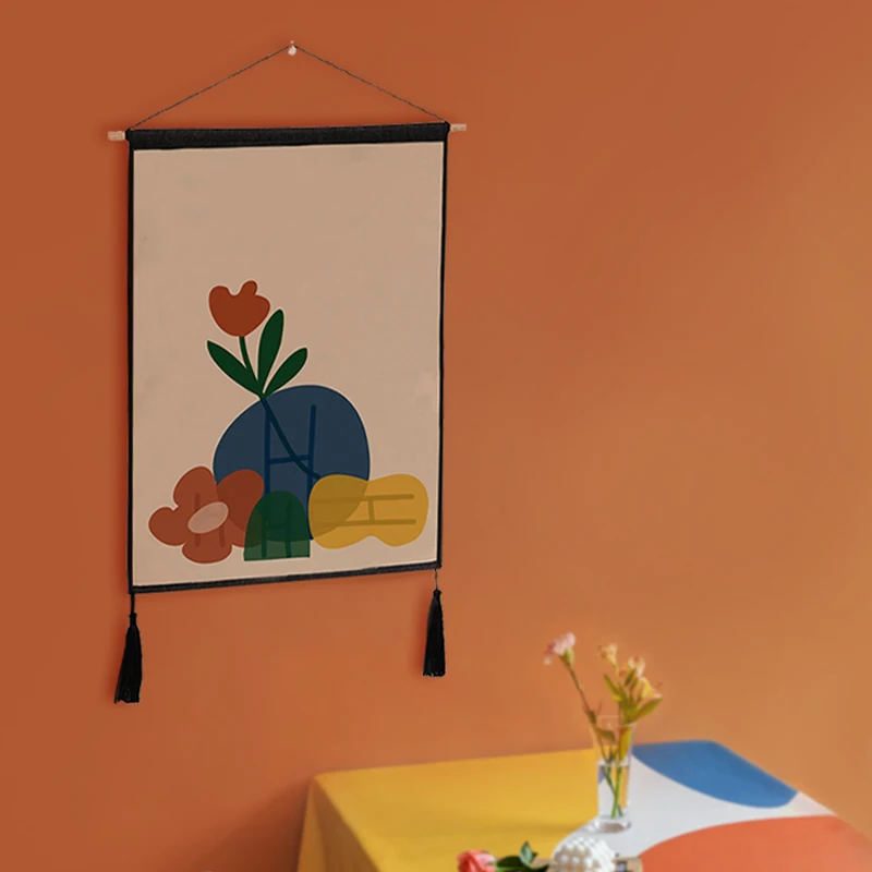 Цветной подвесной гобелен ткань ватт-час контейнер чехол для спальни отеля