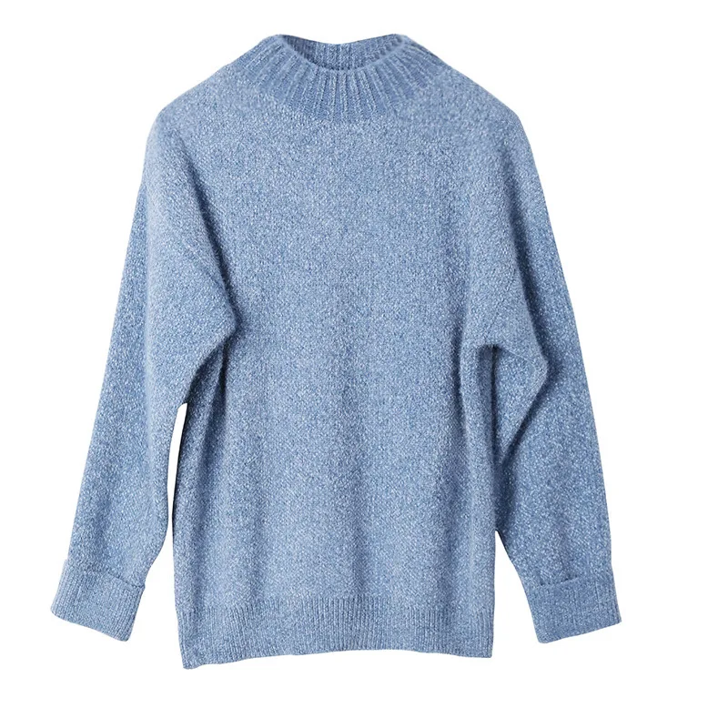 

Bottoming shirt 2020 new autumn and winter versatile fashion foreign style knitted top thickened sweater for women