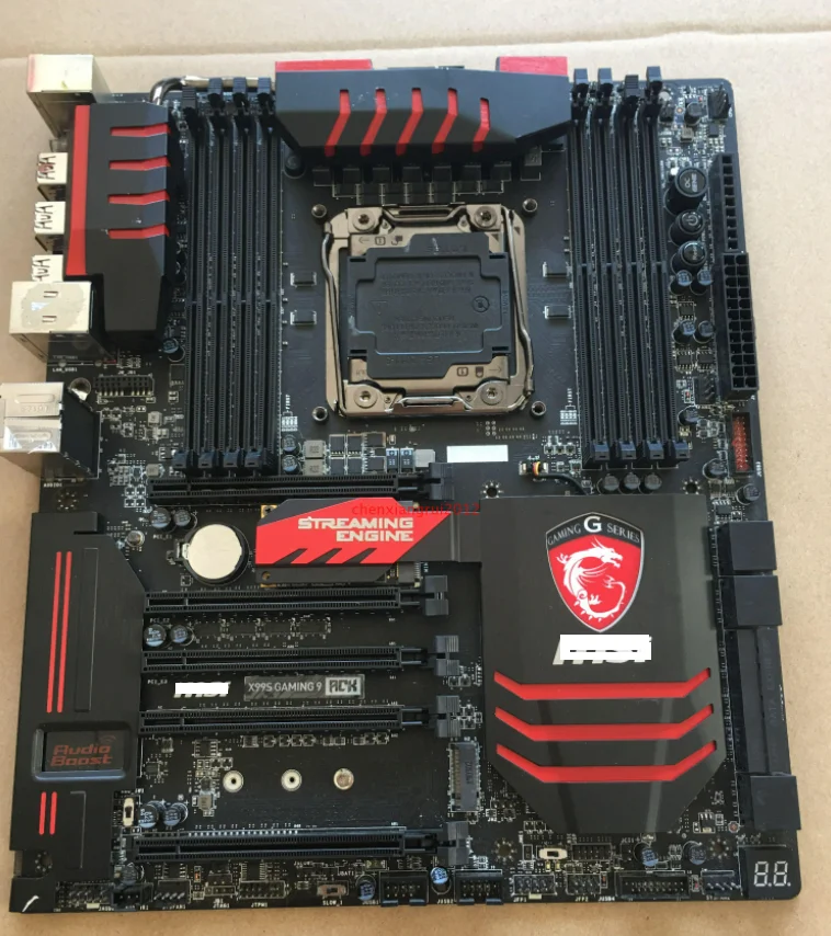 

Оригинальная материнская плата для X99S GAMING 9 ACK LGA 2011-3 DDR4 USB2.0 USB3.0 128 ГБ x99, десктопная материнская плата