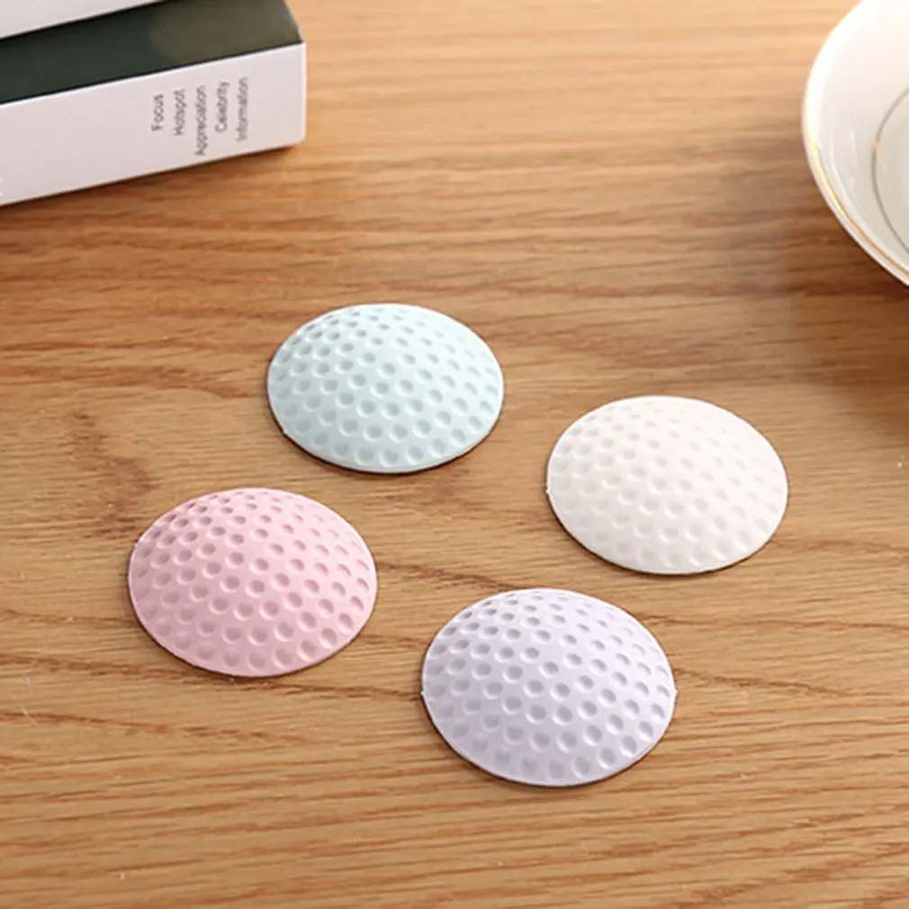 

Wall Thickening Mute Door Fenders Golf Modelling Silicone Fender Handle Door Lock Protective Pad Protection Wall Stick Mat