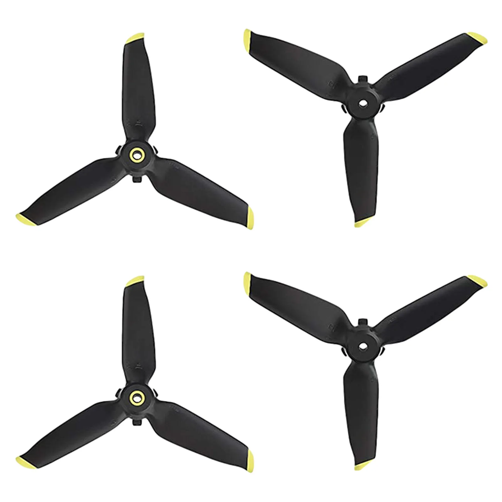 4 Pair Propeller for DJI FPV Combo 3 Leaf Paddle Blade Quick Release Flight Props for DJI FPV Drone Replacement Accessories carbon fiber propeller blades are suitable for dji fpv combo ride through aircraft drone accessories
