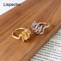 lispector 925 sterling silver spring circle spiral rings for women simple creative thick rings rock punk statement jewelry gifts