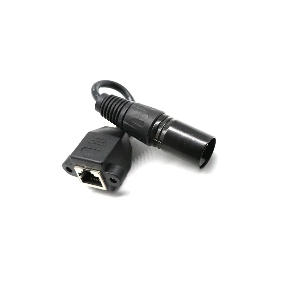 RJ45 гнездовой разъем для XLR 3 контактный штекер сетевой конвертер адаптер кабель 15