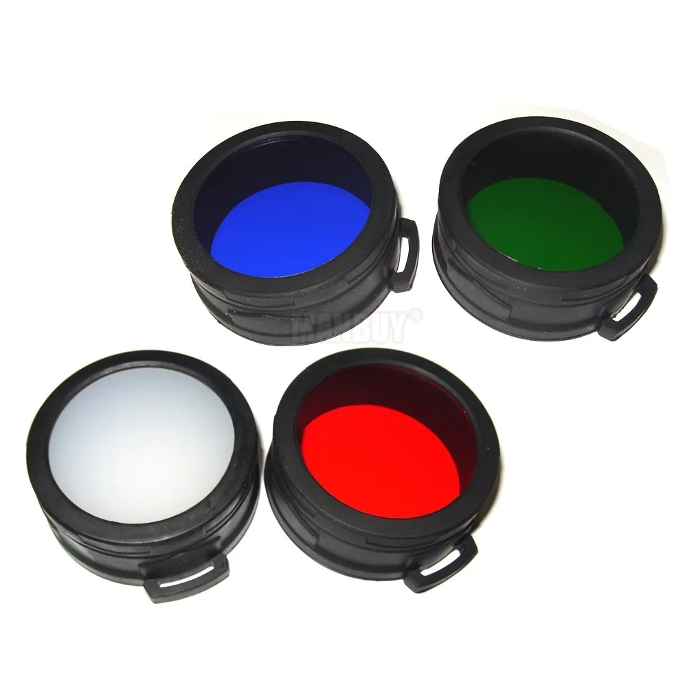 Фонарик NITECORE RGB рассеянный фильтр из стекла с минеральным покрытием головка