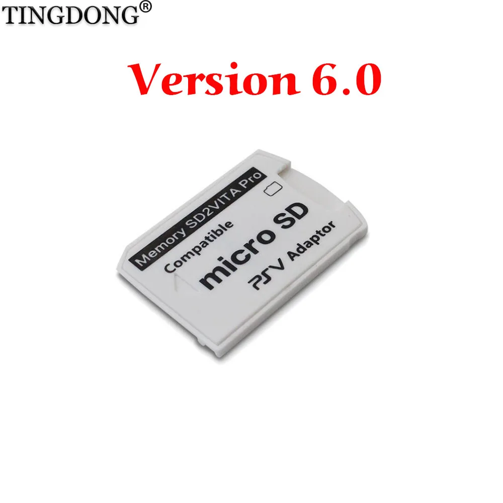 

V6.0 SD2VITA PSVSD Memory Card Adapter For PSVita Henkaku 3.65 System 1000 2000 TF Card Converter