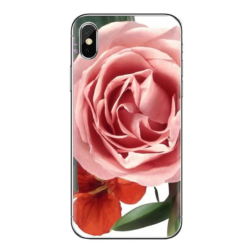 ТПУ чехол для iPhone XS Max XR X 4 4s 5 5S 5C SE 6 6S 7 8 Plus samsung Galaxy J1 J3 J5 J7 A3 A5 сладкий красный