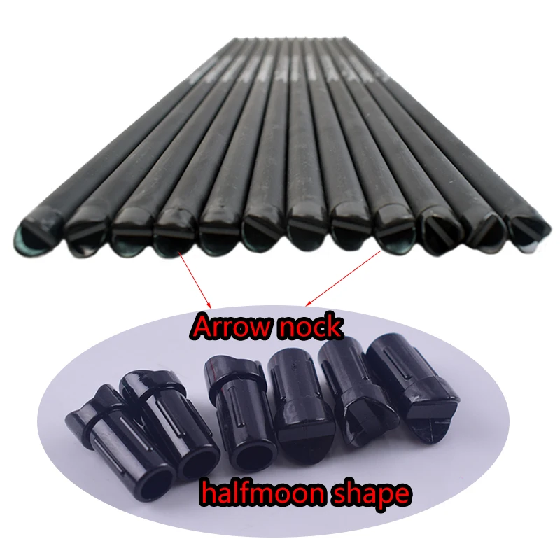 12 шт. Охота стрельба из лука блочного стрелы арбалет углерода стрелка вал 16/20