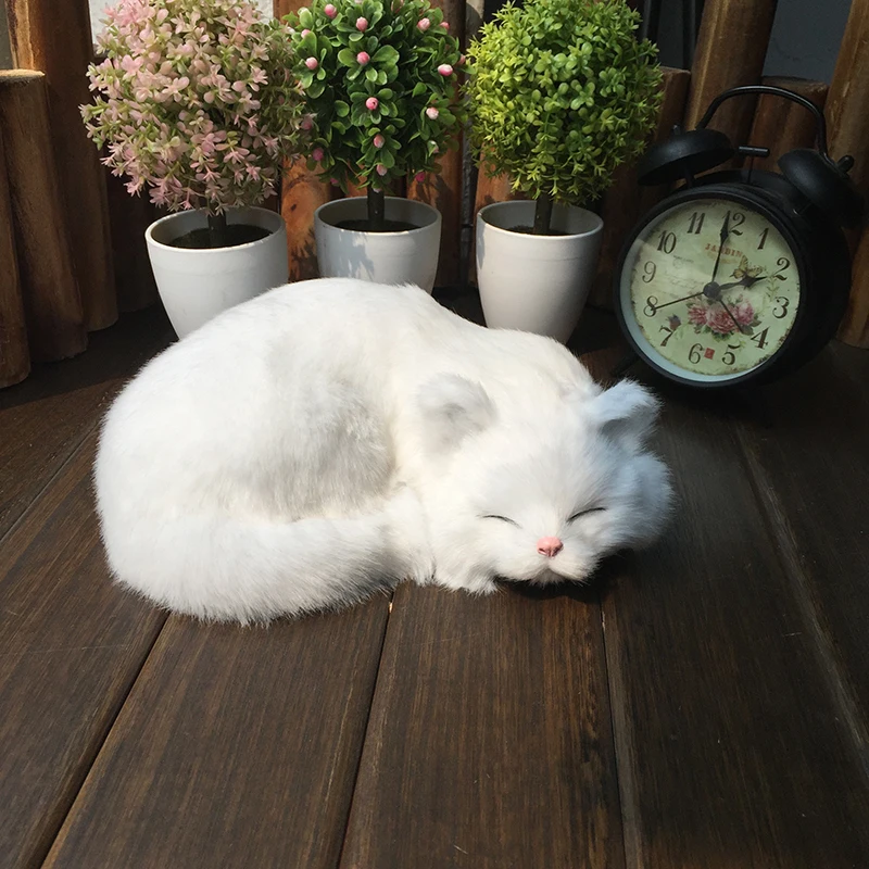 Плюшевая игрушка в виде кошки милая мультяшная кукла декоративная подушка для