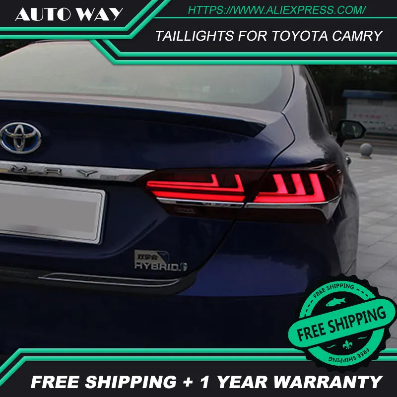 Автомобильный Стайлинг задний фонарь чехол для Toyota camry 2017 светодиодный багажник
