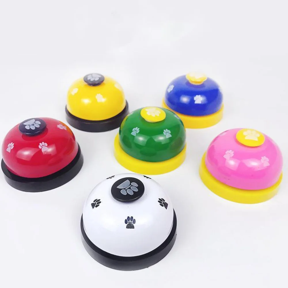 

Pet Ring Order Bell Dog Cat Trainer Interactive Puzzle Toy Call Meal Bell Claw Seal Bell NEW Mechanical Phonation