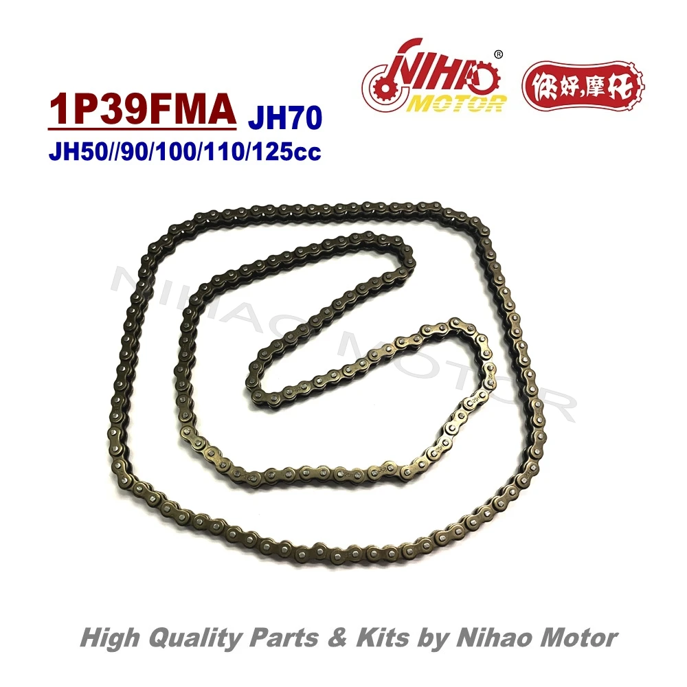 Цепь ГРМ JH70 60 А 82sec 50cc 70cc 120cc Alpha 1P47FMC детали двигателя MOTOLAND VENTO GPS IRBIS Nihao китайский