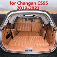 for changan cs95 2021 2020 2019 car all surrounded rear trunk mat cargo boot liner tray rear boot luggage cover accessories