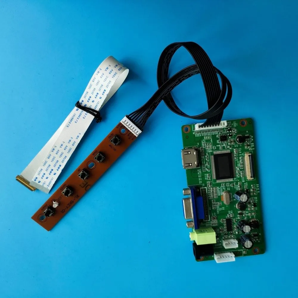 

Display 15.6" Controller board DRIVER LED EDP HDMI-compatible 30Pin LCD for LP156WF6-SPM1/SPM2 1920X1080 VGA SCREEN KIT Monitor