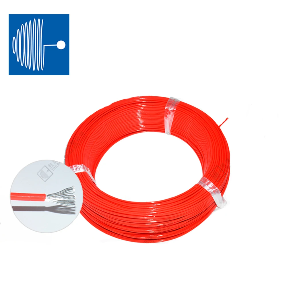 Triumphcable Flon AF-250 ℃ 0,2 мм-1,0 мм 600 в Посеребренная Медная проволока имеет Хорошую Огнестойкость и устойчивость к пламени