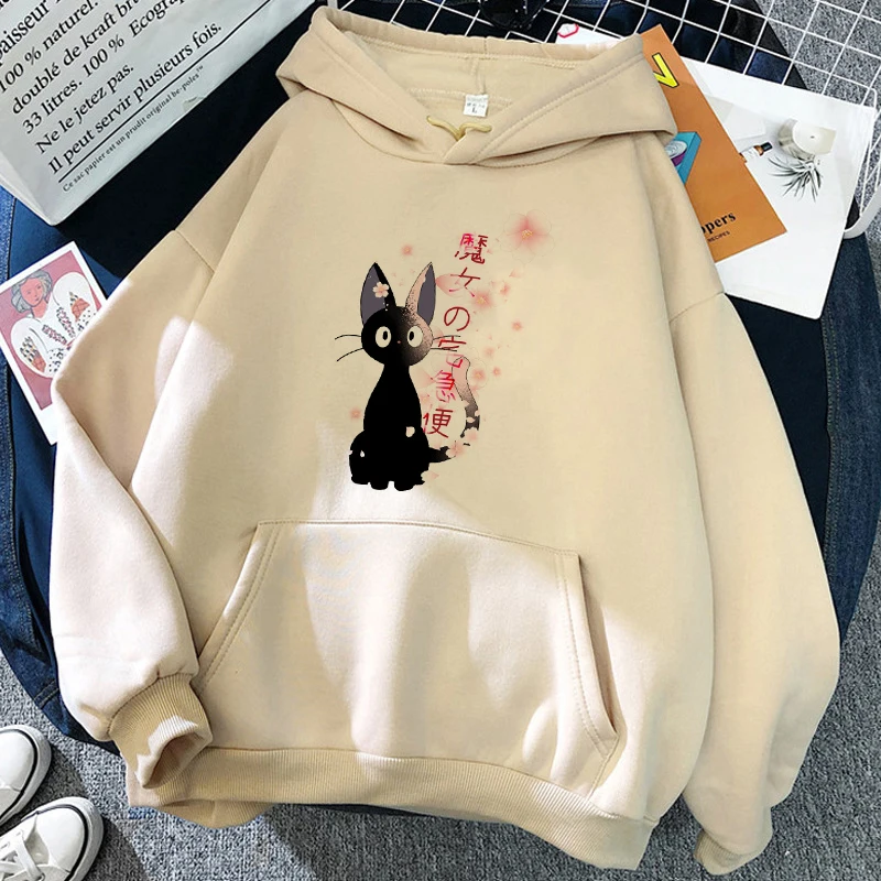 

Totoro Studio Ghibli Kawaii Funny Cartoon Hoodies Women Ullzang Cute Anime Graphic Sweatshirt Spirited Away Tops Hoody Female