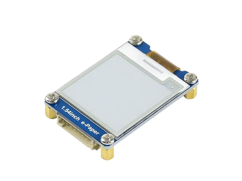 Waveshare1.54-дюймовый e-paper/E-Ink дисплей 200x200, SPI интерфейс для Raspberry Pi и т. д. два дисплея Цвет: черный, белый, частичное обновление