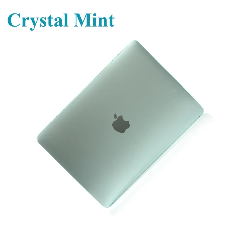 Ноутбук чехол для ноутбука MacBook Air Pro retina, возрастом 11, 12, 13, 15 Mac Book Pro 15,4 13,3 дюймов Сенсорная панель A1706 A1989 A2159 A1707 A1990 - Цвет: Crystal Mint