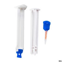 dual barrel syringe teeth whitening gel with mixing head dental supply bleach tooth whitener set
