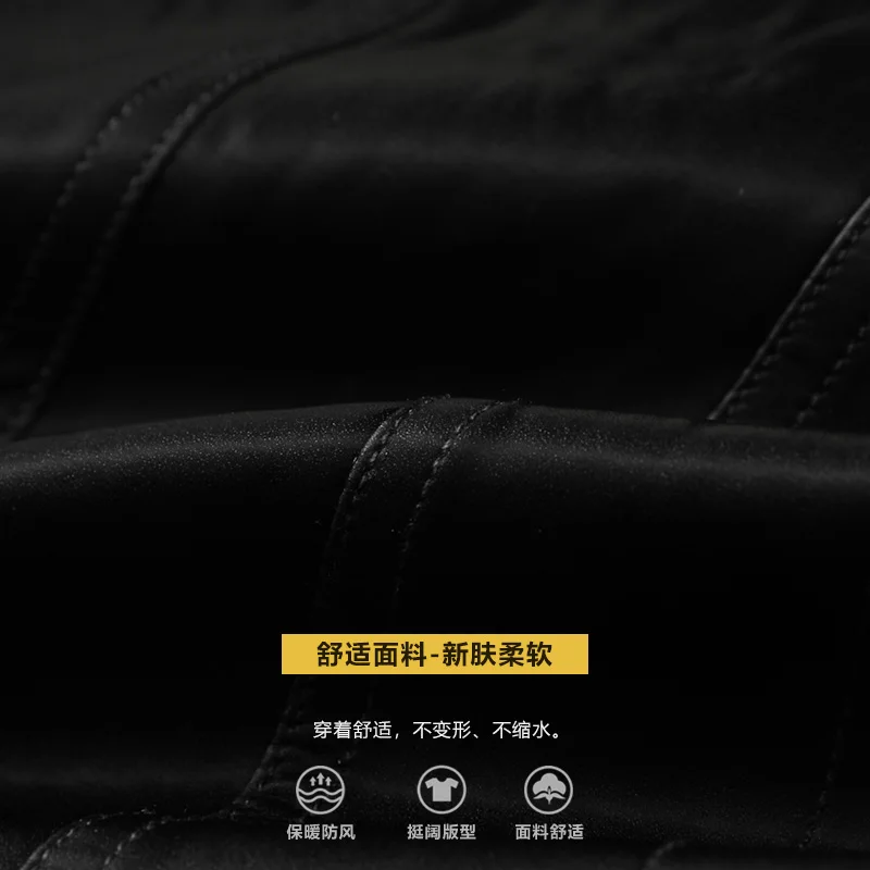 Мотоциклетная куртка из ПУ 2019 Модные мужские кожаные куртки осень новый мужской