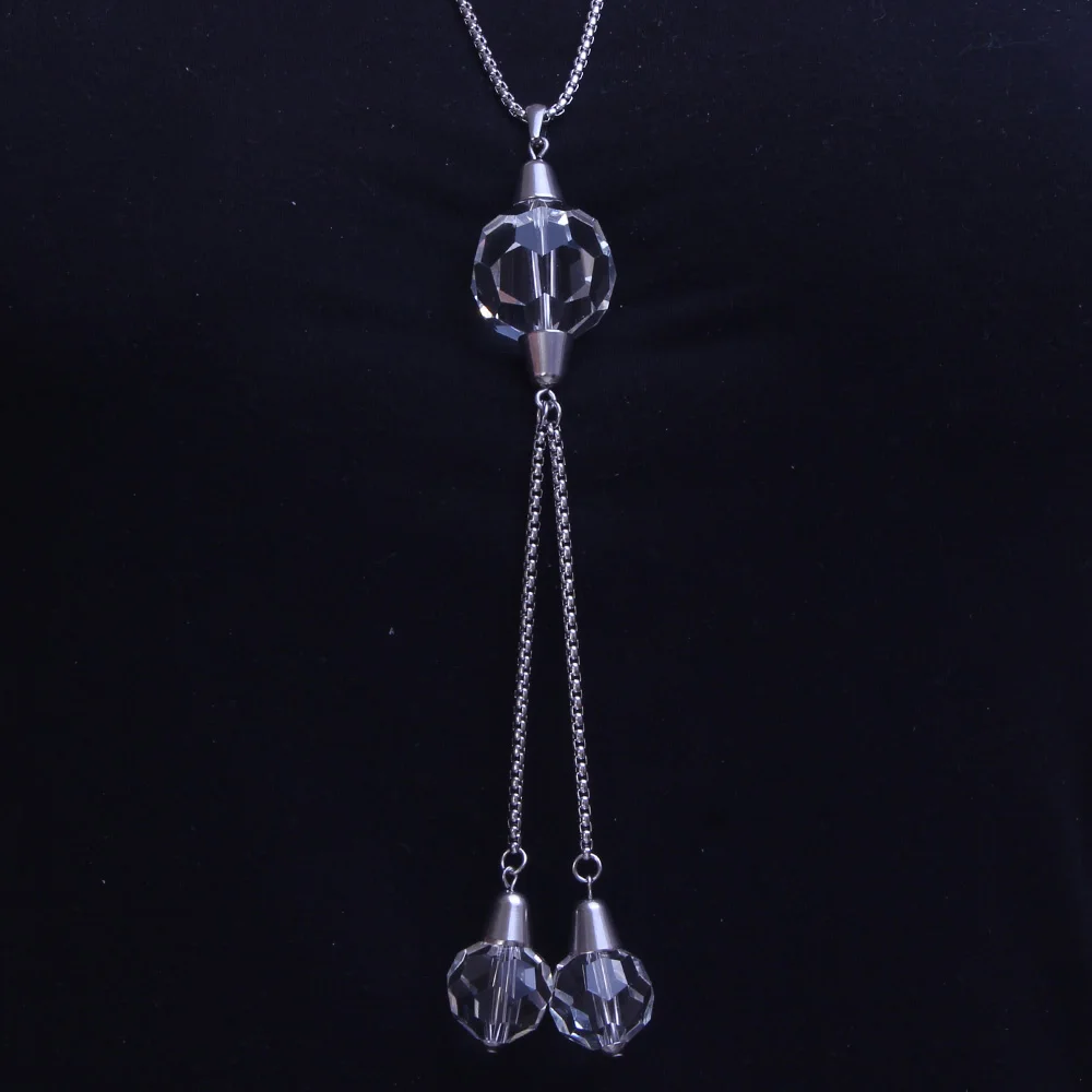 Мода из нержавеющей стали ювелирные изделия местный на длинной цепочке большой