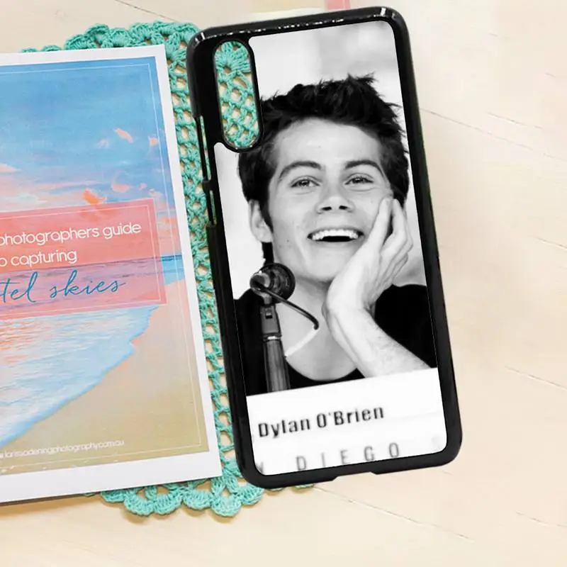 

Dylan O'Brien Teen Wolf tv show Anti-fall luxury Phone Case funda PC for iPhone 11 12 pro XS MAX 8 7 6 6S Plus X 5S SE 2020 XR