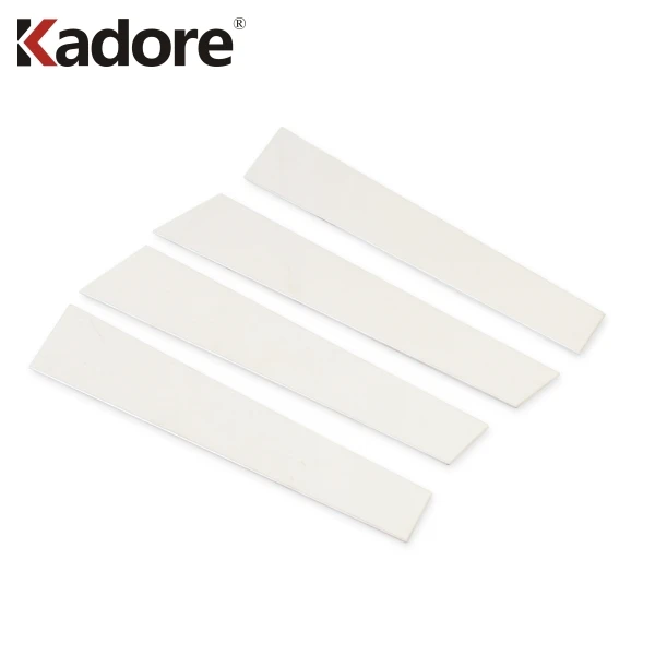 Декоративная наклейка на окно автомобиля из нержавеющей стали для Kia Rio 4 X line 2018 2019