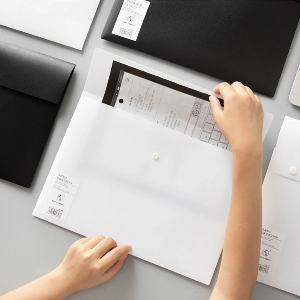 Папка конверт размера A3/A4/A5 из полипропилена пластиковая сумка для хранения