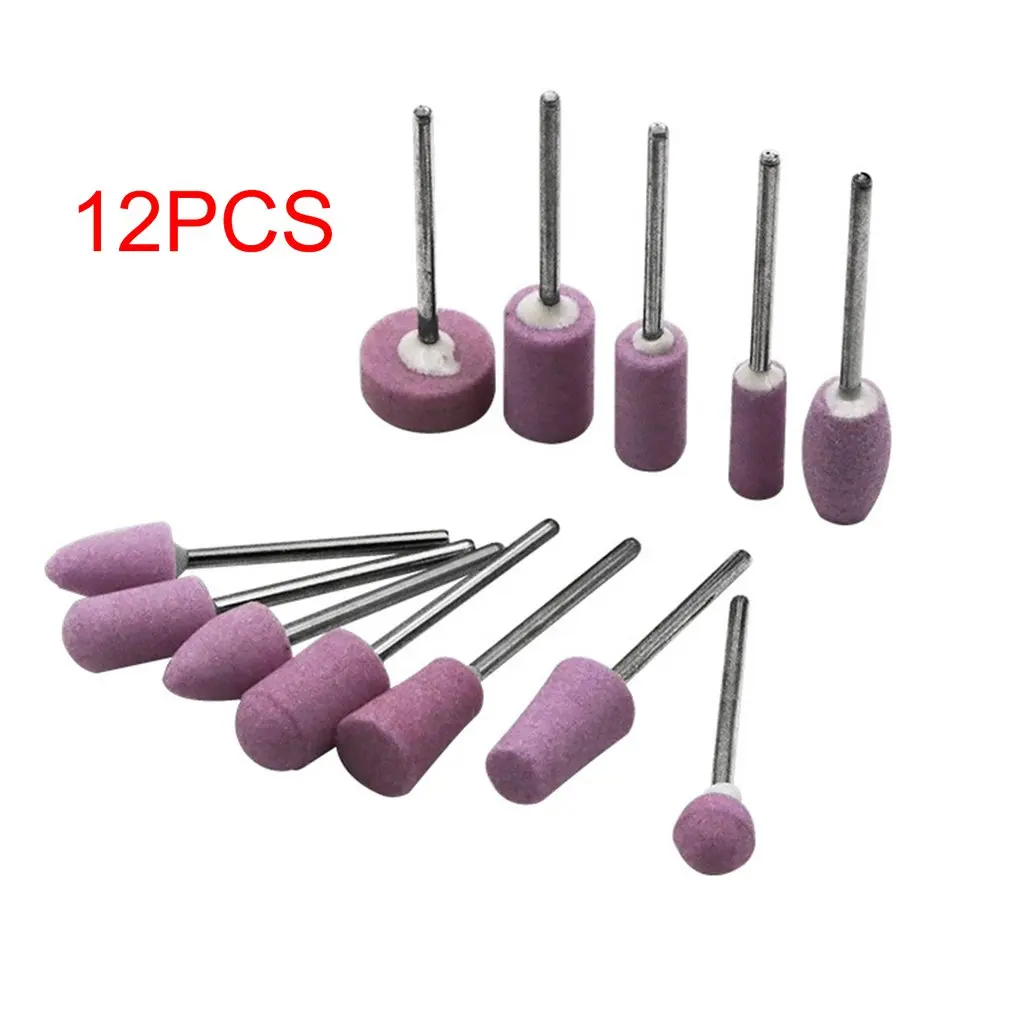 12 шт. насадки для полировки ногтей 3 м|Абразивные инструменты| |