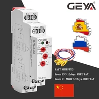 geya grl8 water level controller liquid relay 10a ac dc 24v 220v floatless relay pump controller
