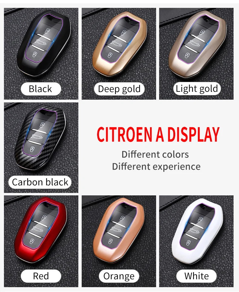 ABS Car Key Case for DS3 DS5LS DS6 Peugeot 208 301 3008 4008 5008 Citroen C4 C5 X7 C4L C6 C3-XR Keyless Remote Protector Cover | Автомобили