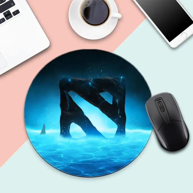 

DOTA2 gamer play mats Mousepad Desk Table Protect Game Office Work Round Mouse Mat pad XL Laptop Cushion