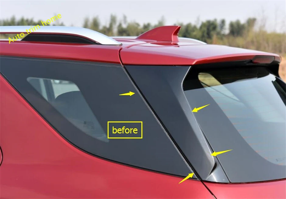 Защитная полоса для заднего стекла задней двери Lapetus 2 шт. подходит Chevrolet Equinox 2017 2018