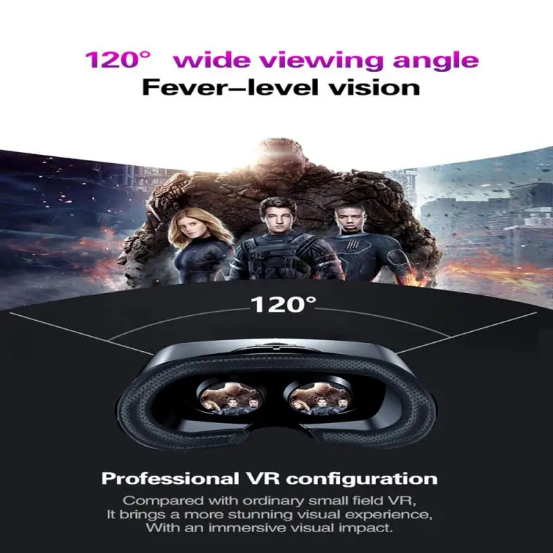 Очки виртуальной реальности VRG Pro VR Гарнитура 3D для смартфонов с линзами 5 7
